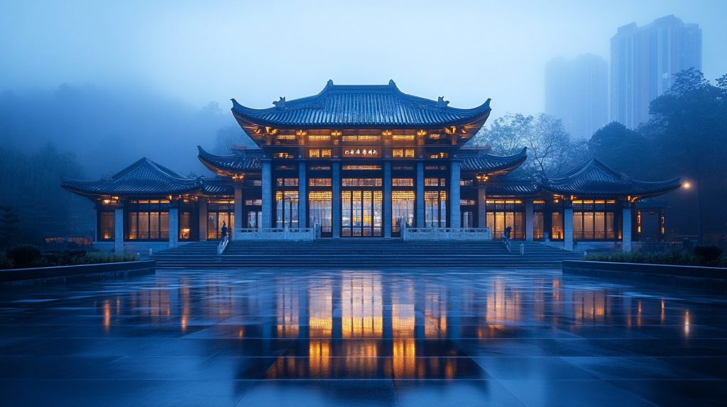 Modern Chinese-Style House Designs AI Artwork 11