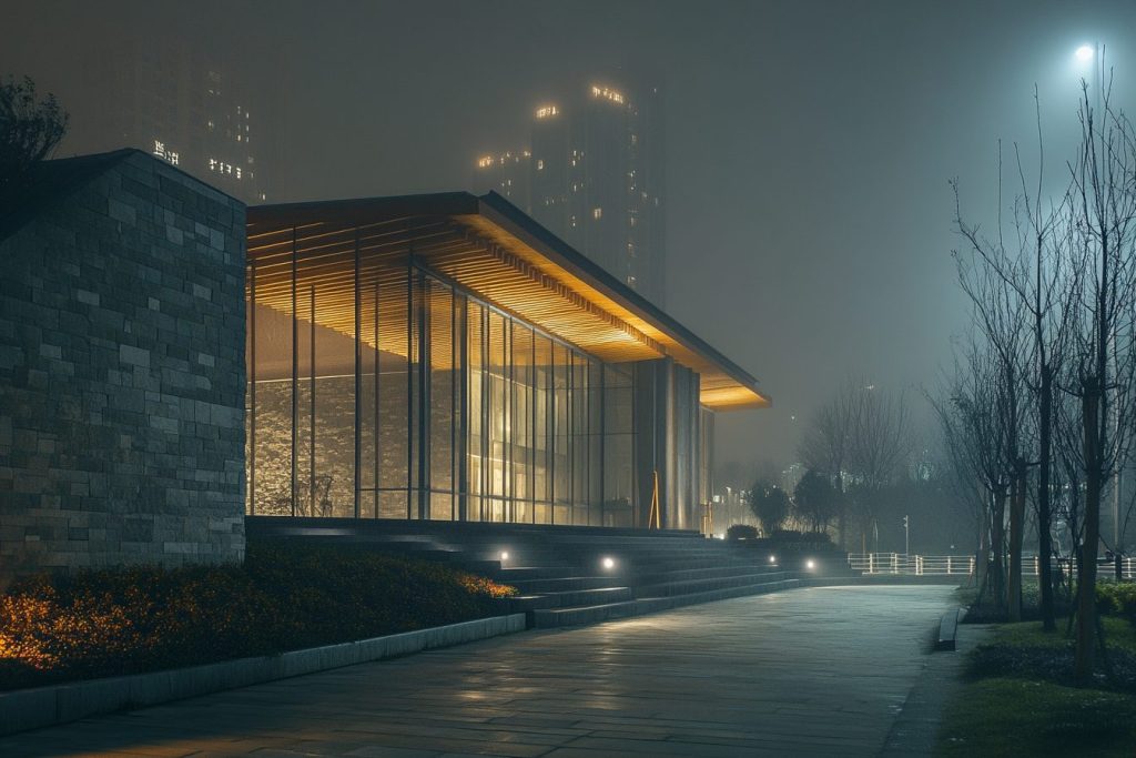 Modern Chinese-Style House Designs AI Artwork 15