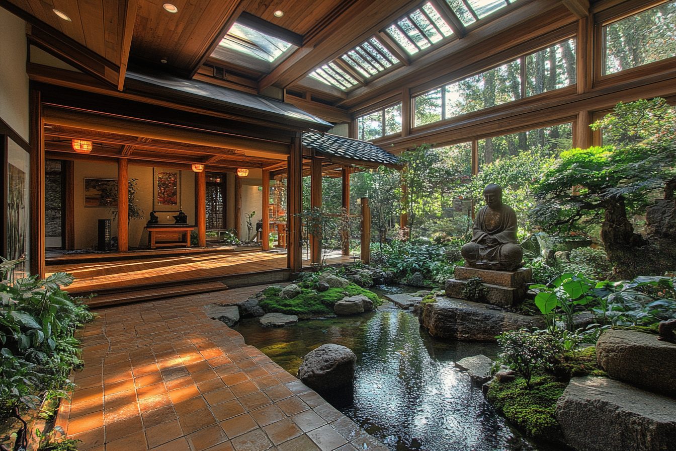 Beautiful Indoor Gardens with Skywells