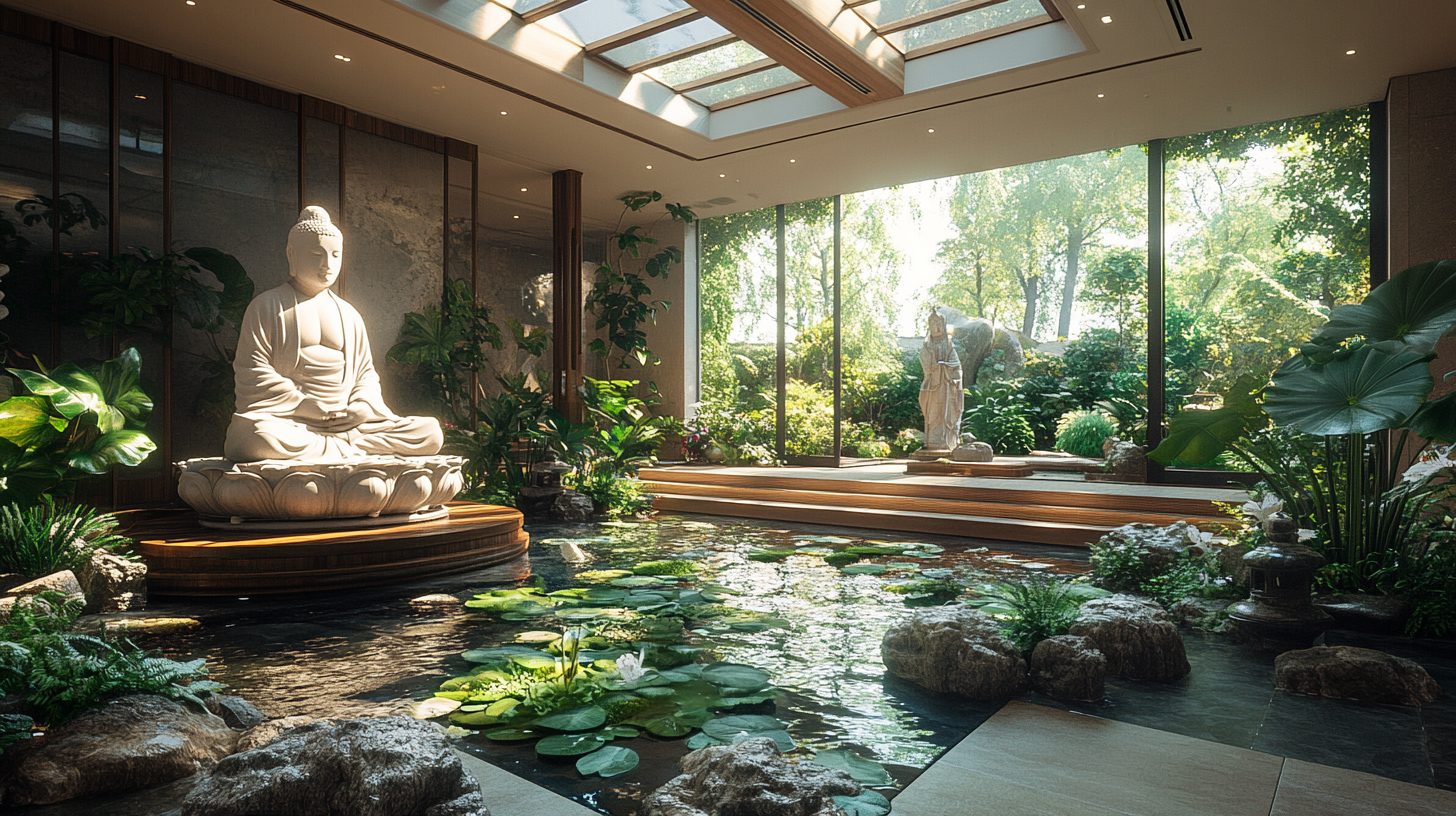 Beautiful Indoor Gardens with Skywells