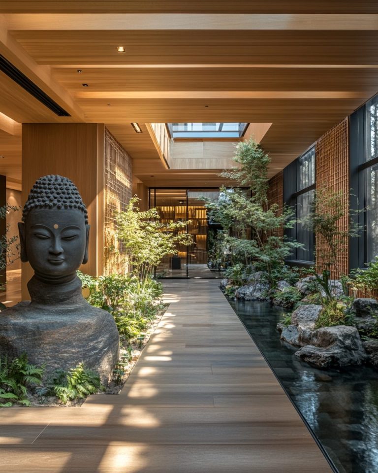 Beautiful Indoor Gardens with Skywells