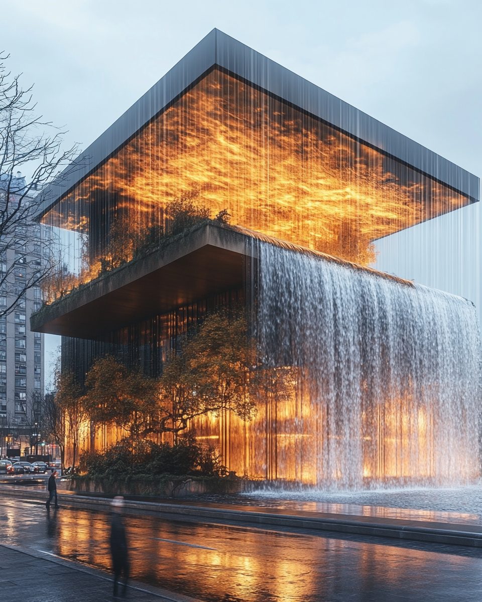 The Waterfalls of a City