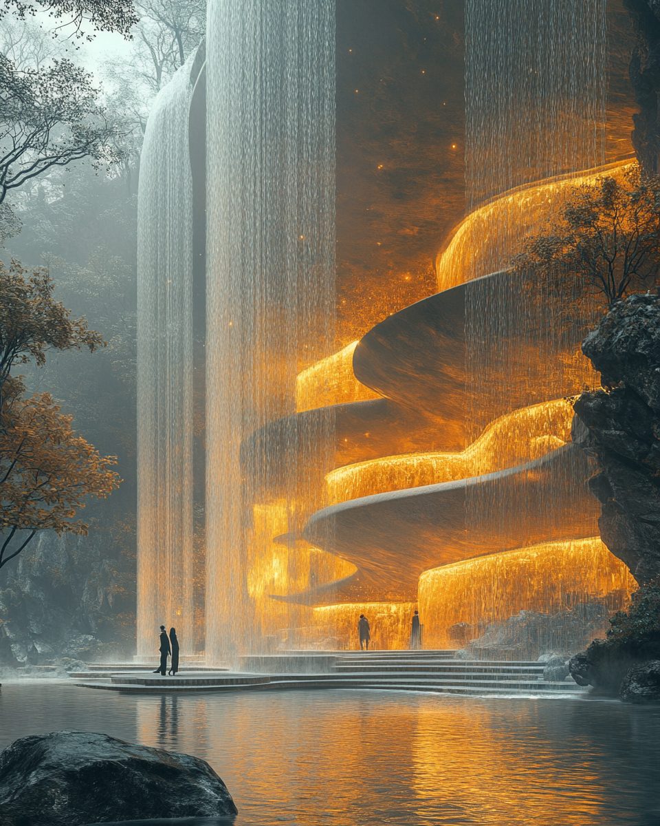 The Waterfalls of a City