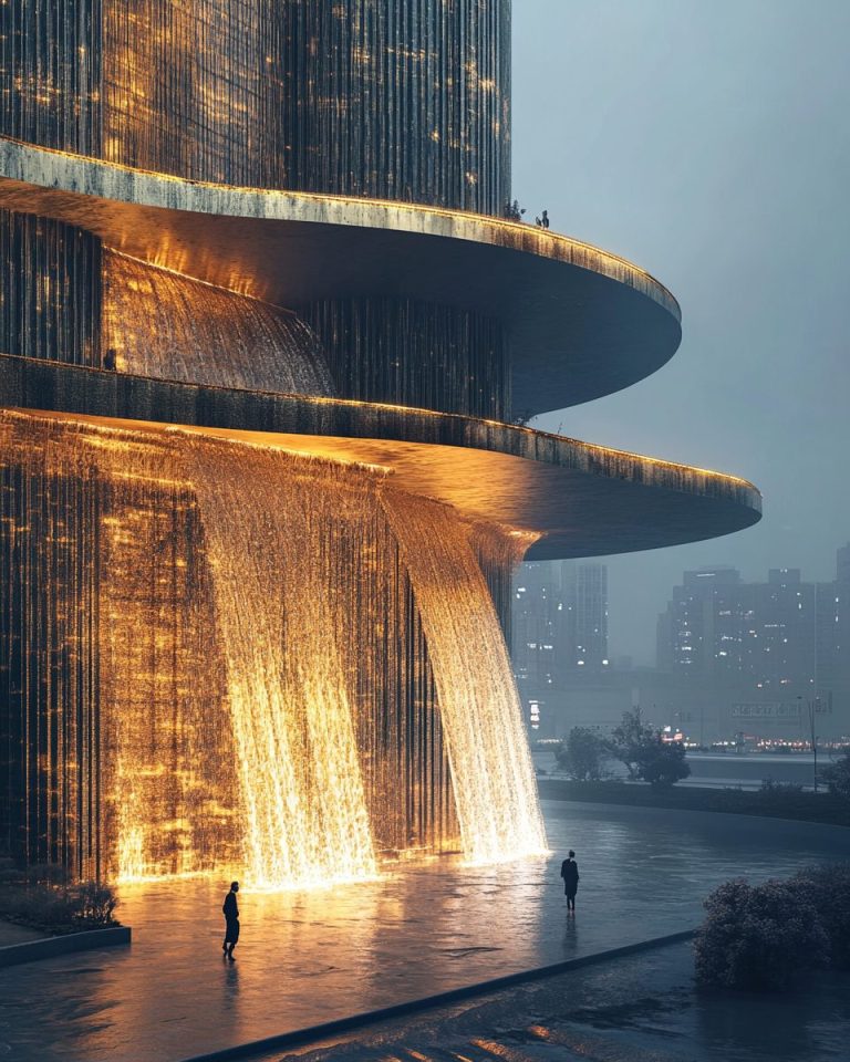 The Waterfalls of a City