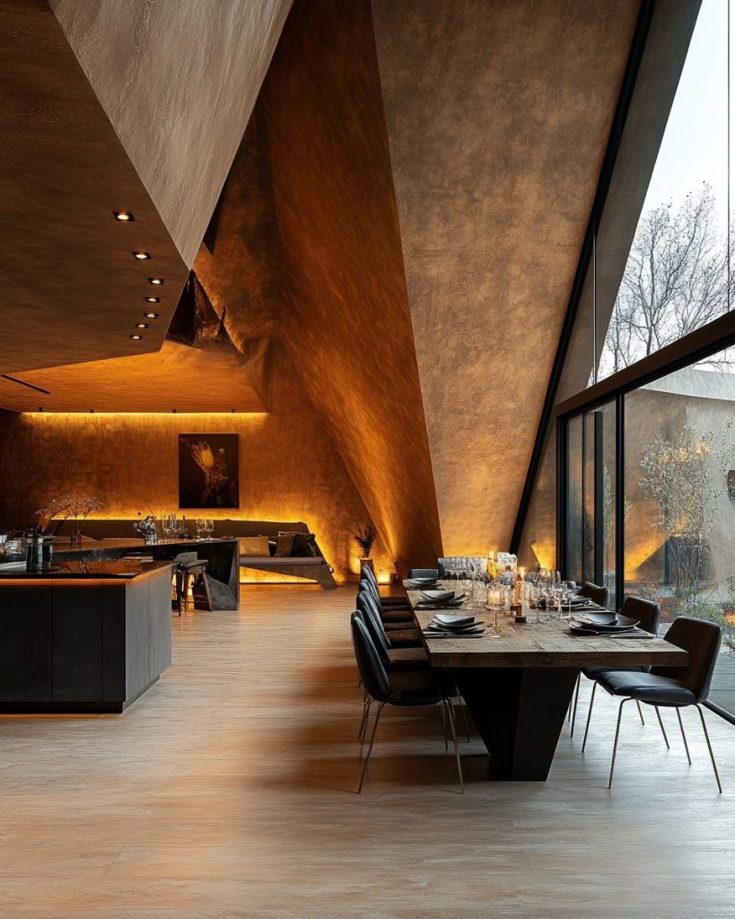 Incredible Contemporary House Interiors AI Artwork 10