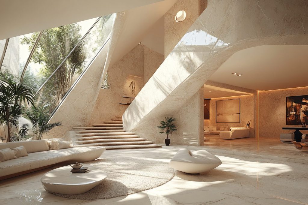 Incredible Contemporary House Interiors AI Artwork 12