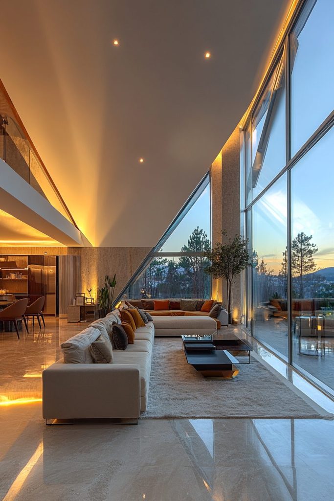 Incredible Contemporary House Interiors AI Artwork 2