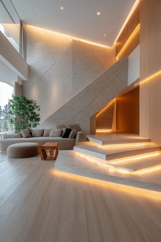 Incredible Contemporary House Interiors AI Artwork 6