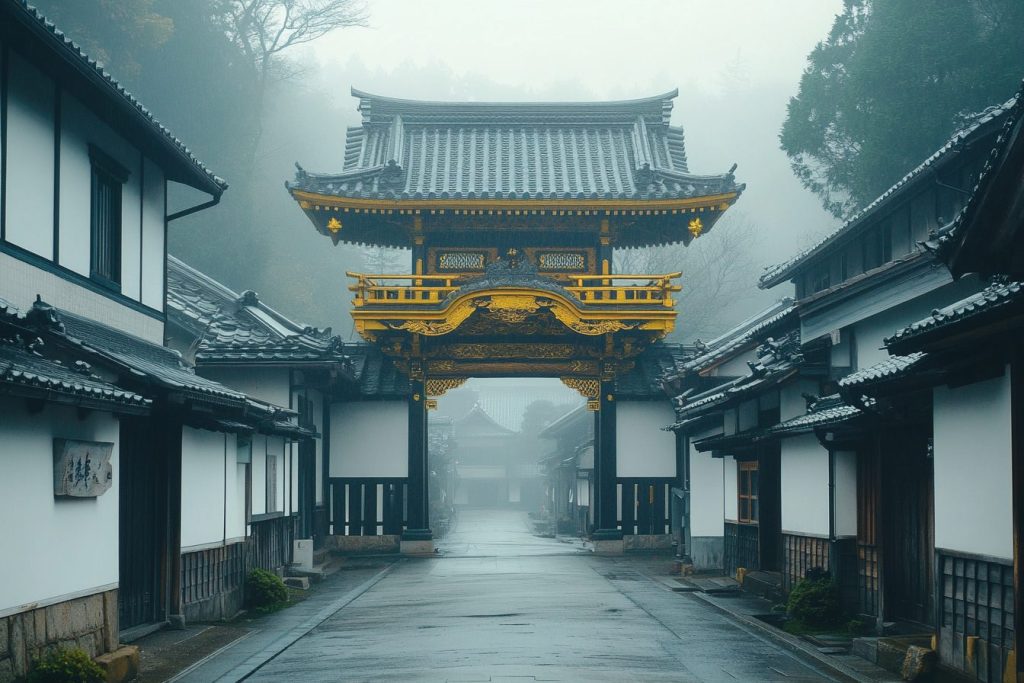 Japanese Arches and Gates AI Artwork 20