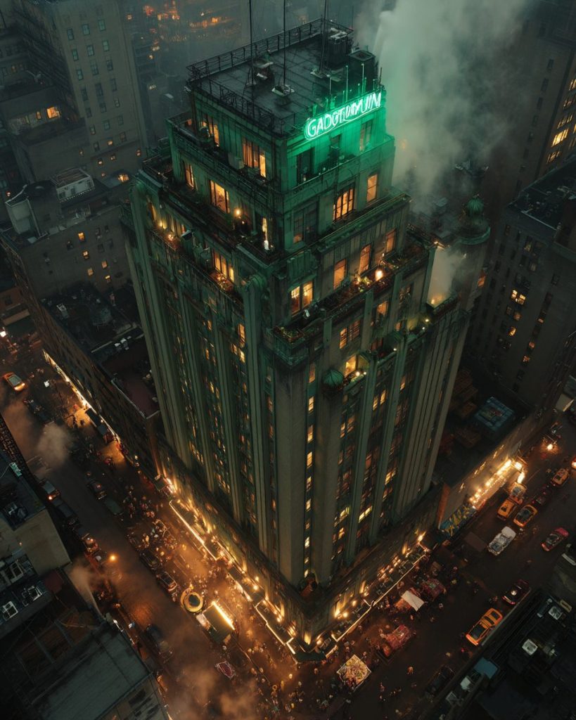A New York City Building AI Artwork 4