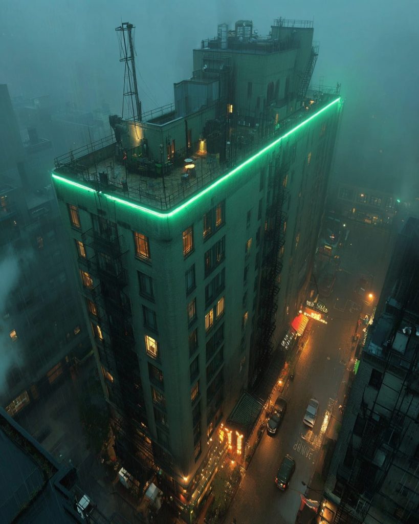 A New York City Building AI Artwork 5