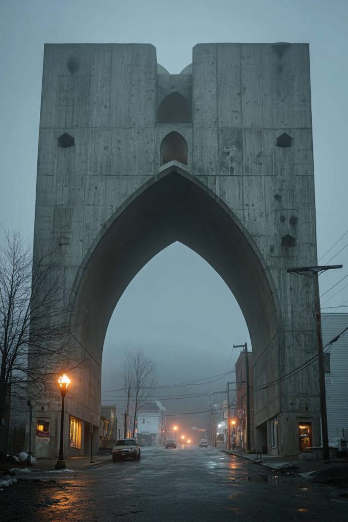 The Archway Building Designs AI Artwork 6