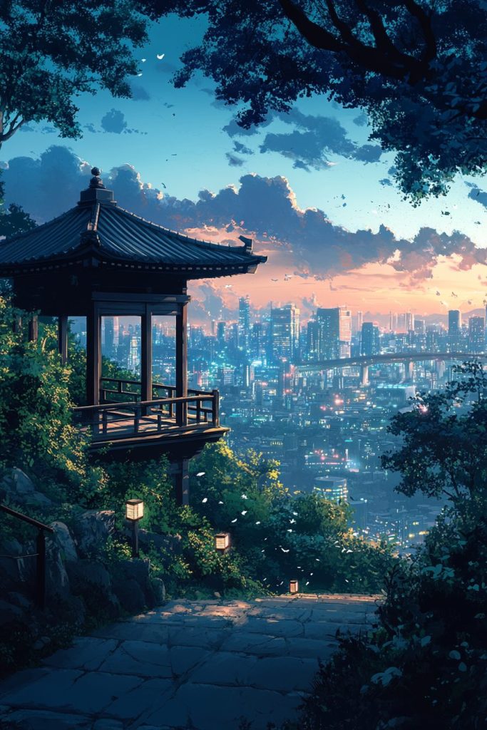 The Outskirts of Tokyo City - Anime Vibes 10