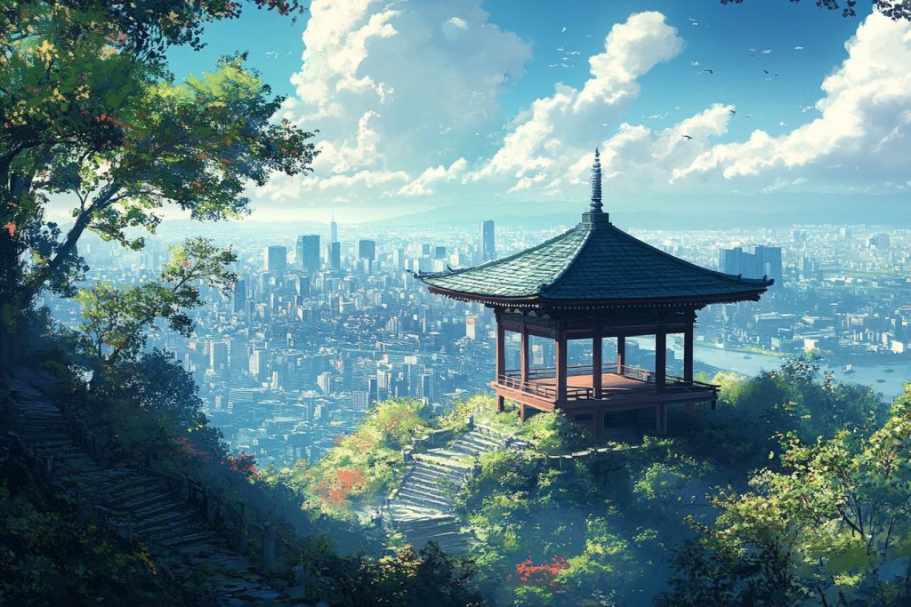 The Outskirts of Tokyo City - Anime Vibes 15