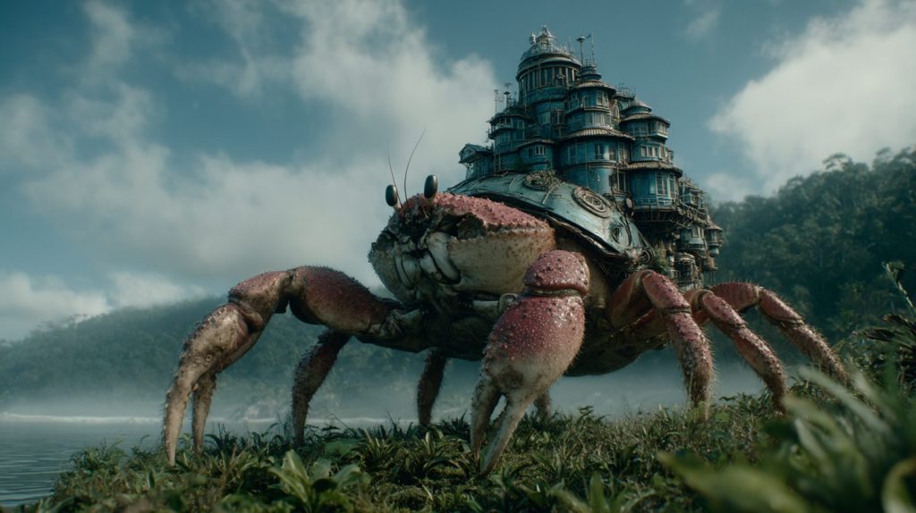 Steampunk Mobile Houses AI Artwork 18