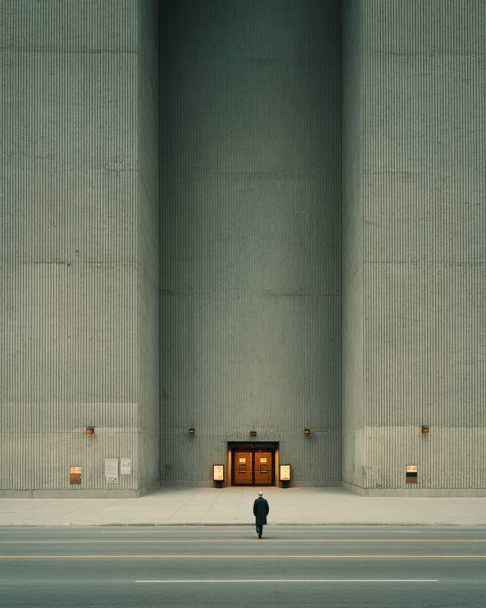 Austere Building The Brutalist Buildings Facades