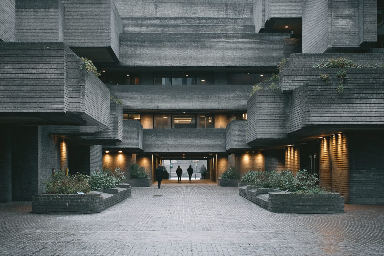 Austere Building The Brutalist Buildings Facades