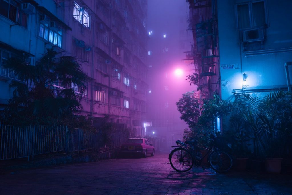 The Roads of Hong Kong City AI Artwork 11