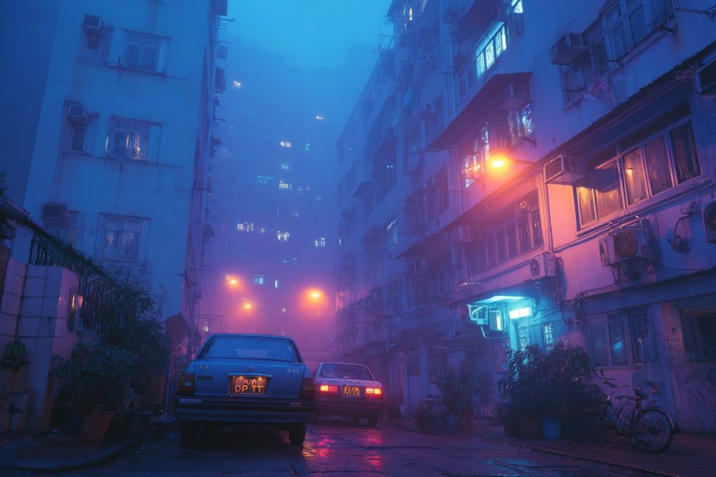 The Roads of Hong Kong City AI Artwork 13