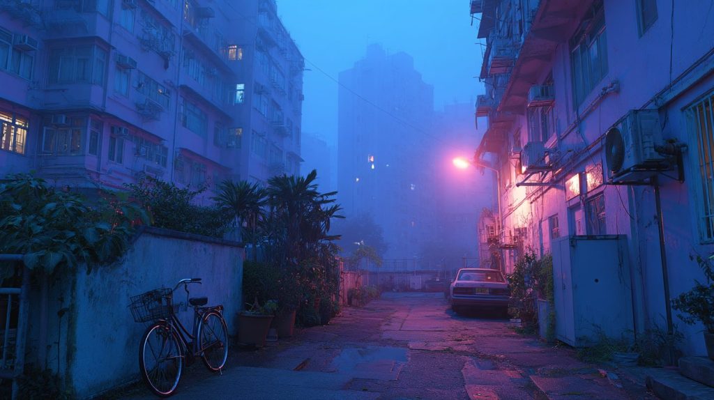 The Roads of Hong Kong City AI Artwork 15