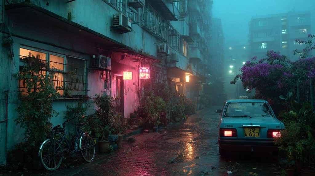 The Roads of Hong Kong City AI Artwork 18