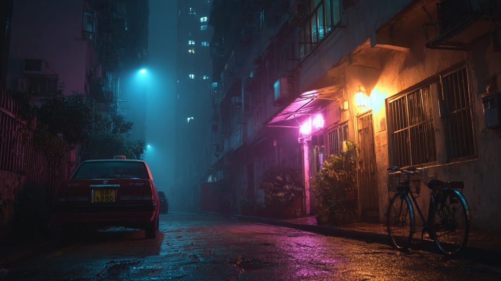 The Roads of Hong Kong City AI Artwork 19