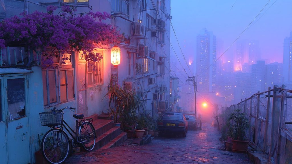 The Roads of Hong Kong City AI Artwork 20