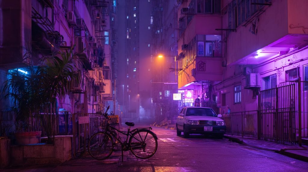 The Roads of Hong Kong City AI Artwork 21