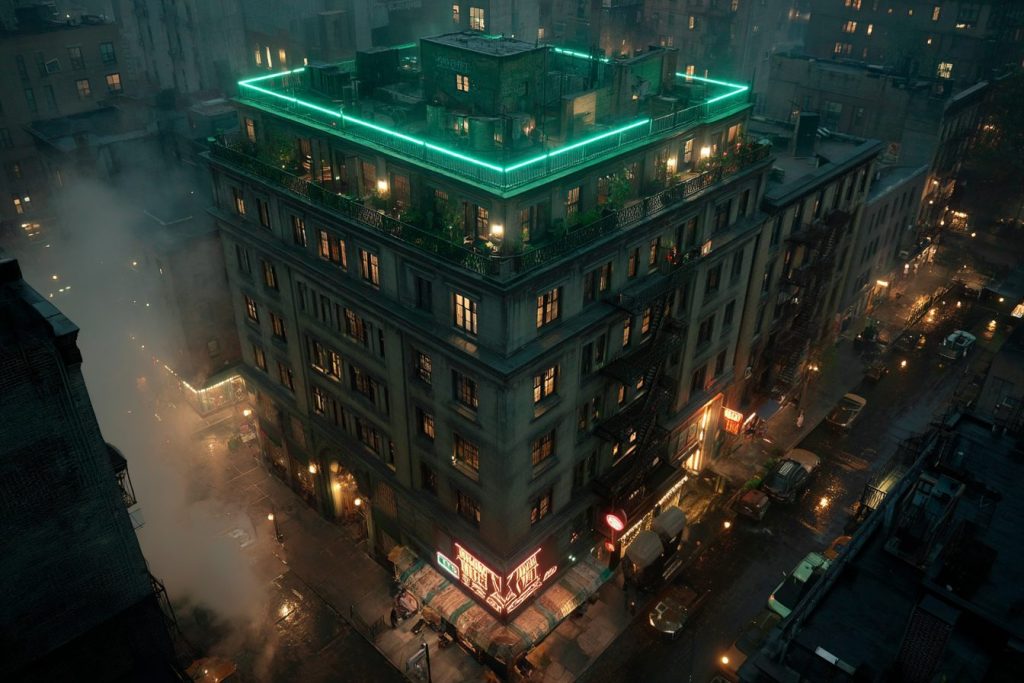 A New York City Building AI Artwork 14