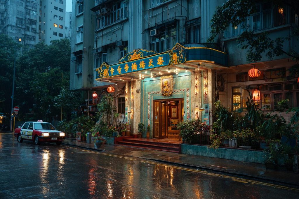 Old Chinese Restaurants of Hong Kong AI Artwork 15