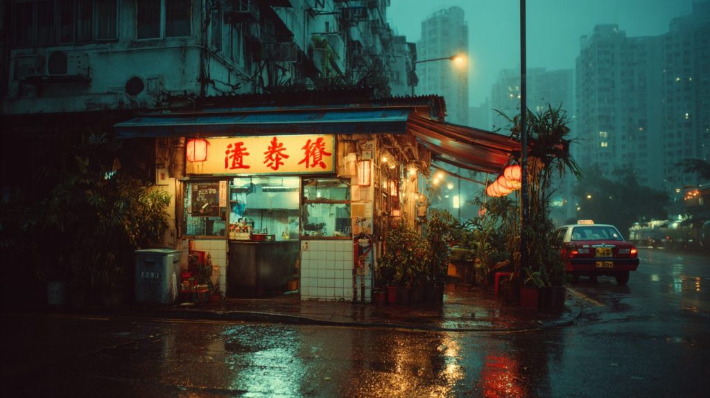 Old Chinese Restaurants of Hong Kong AI Artwork 16