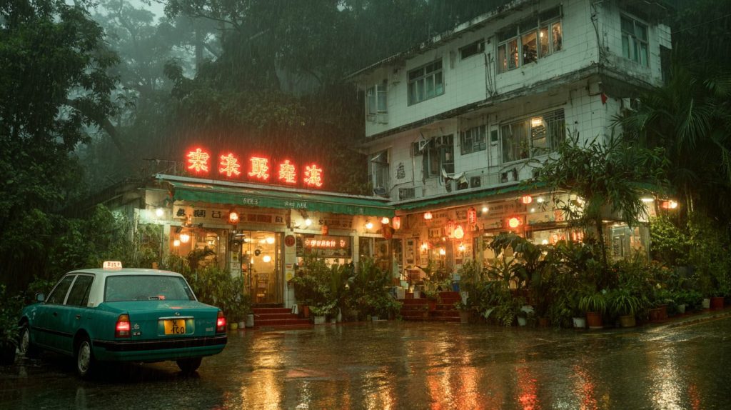 Old Chinese Restaurants of Hong Kong AI Artwork 17