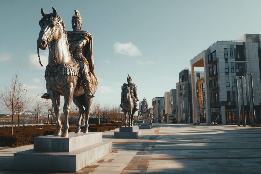 Statues of Roman Cities AI Artwork 2