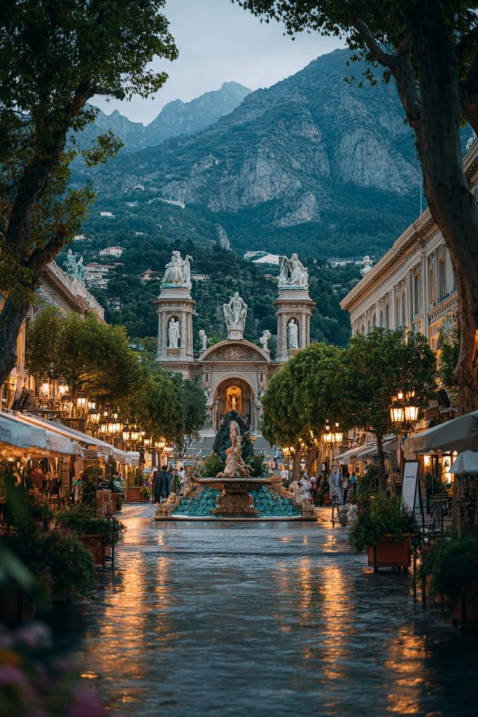 Statues of Roman Cities AI Artwork 4