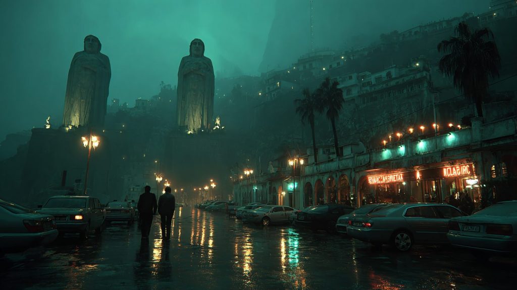 Statues of Roman Cities AI Artwork 6