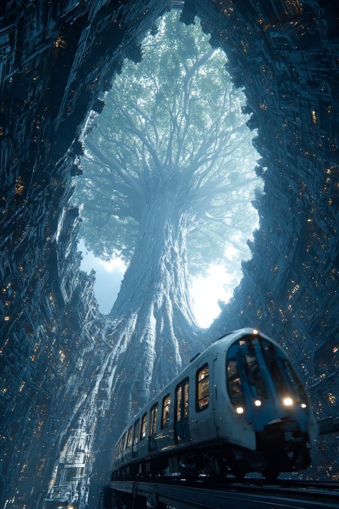 The Trees of the Future AI Artwork 3