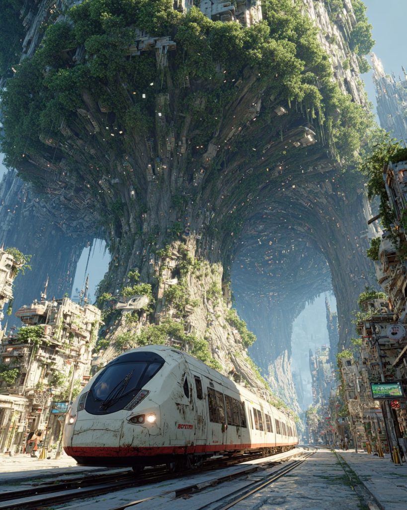 The Trees of the Future AI Artwork 4