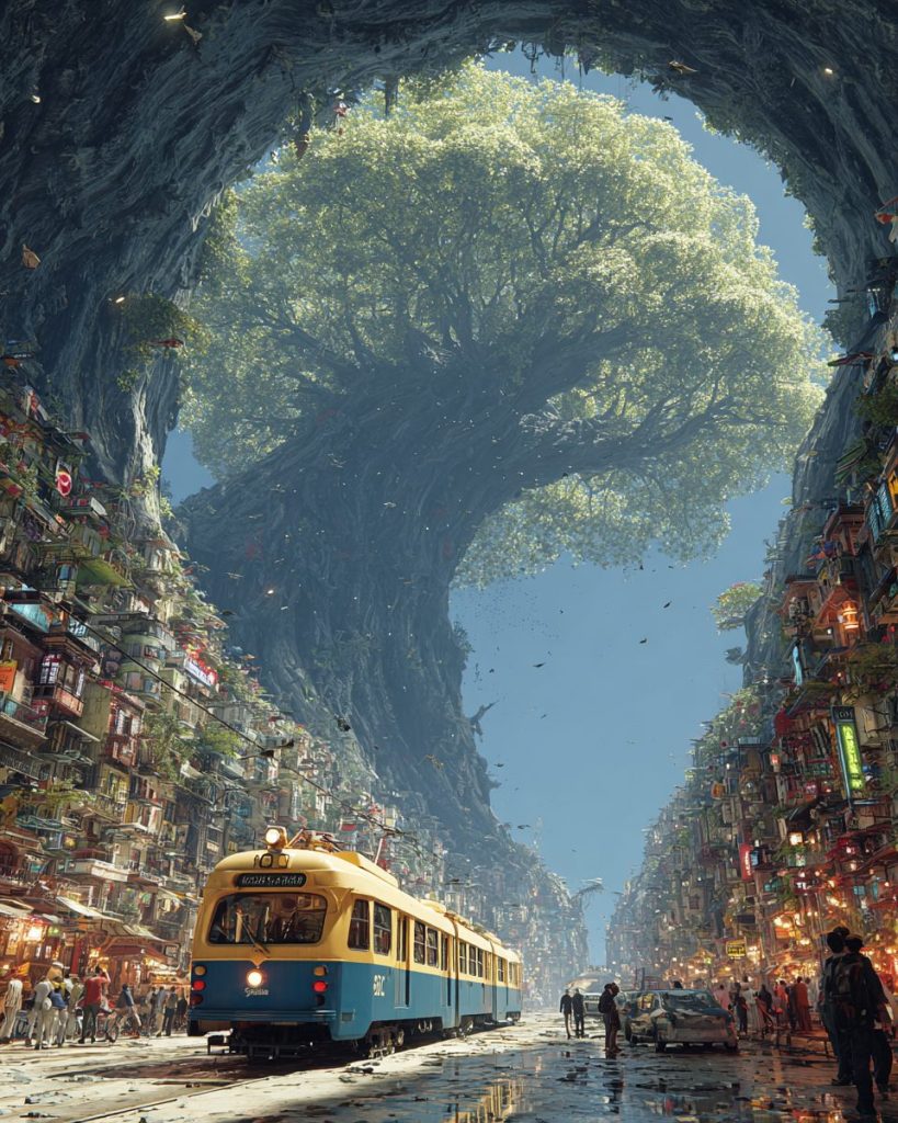 The Trees of the Future AI Artwork 5