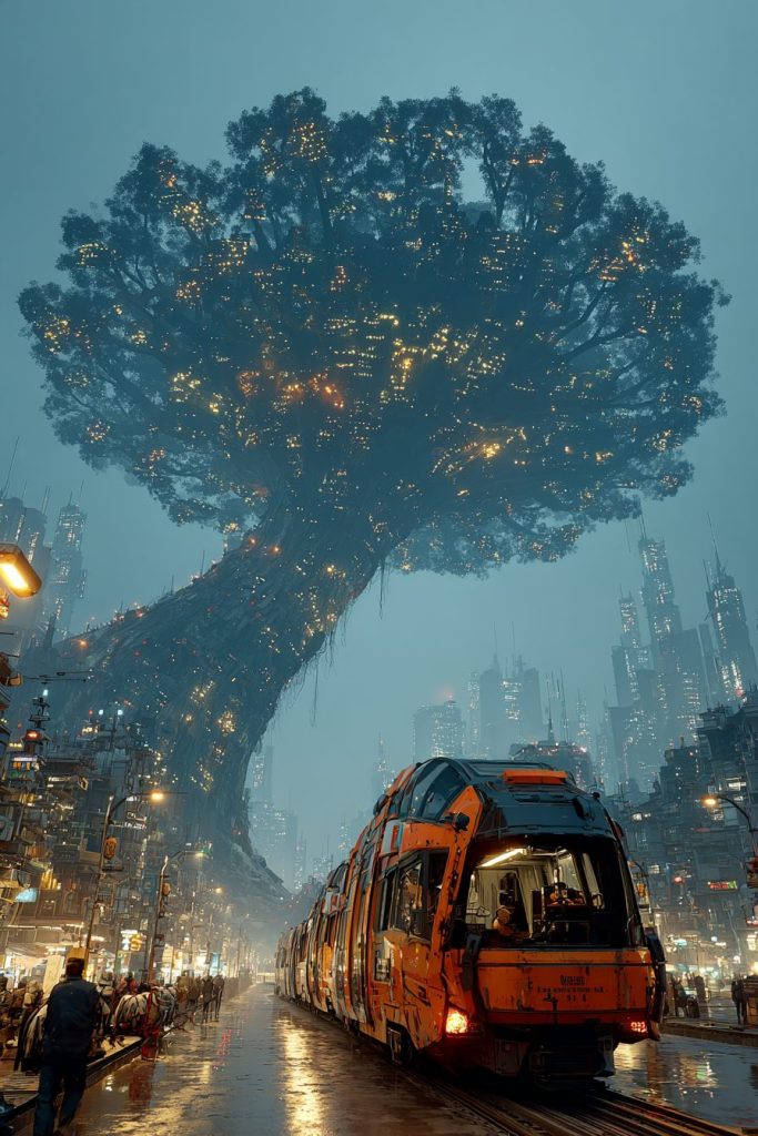 The Trees of the Future AI Artwork 7
