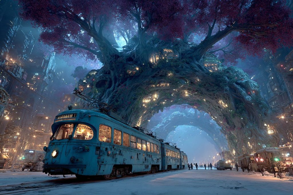 The Trees of the Future AI Artwork 9
