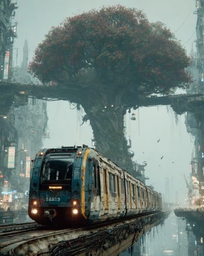 The Trees of the Future AI Artwork