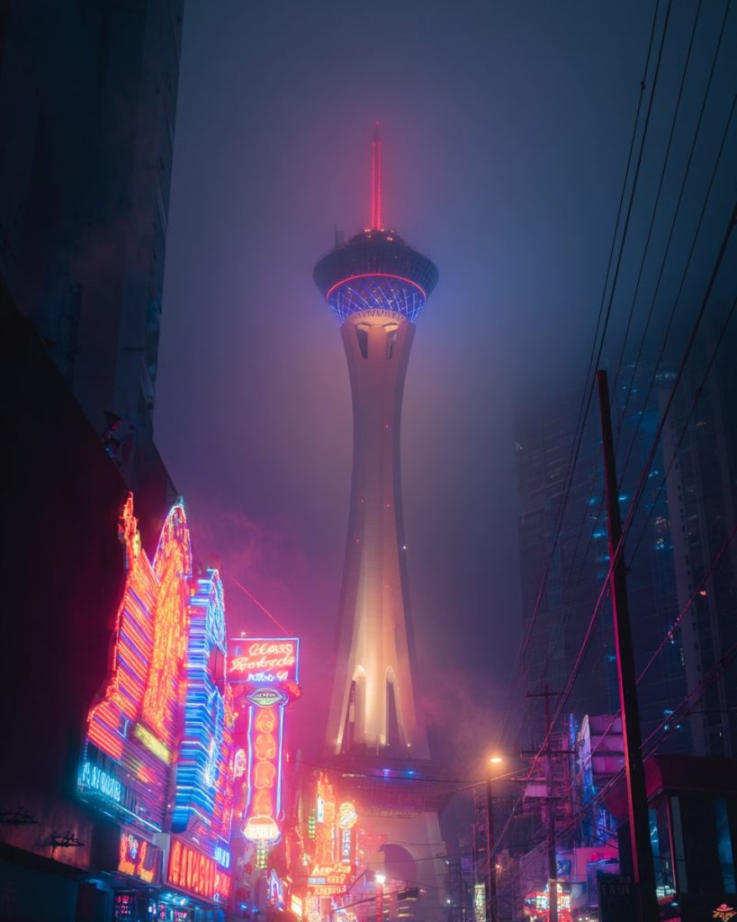 Cyberpunk Futuristic Towers at City's Centers AI Artwork 3