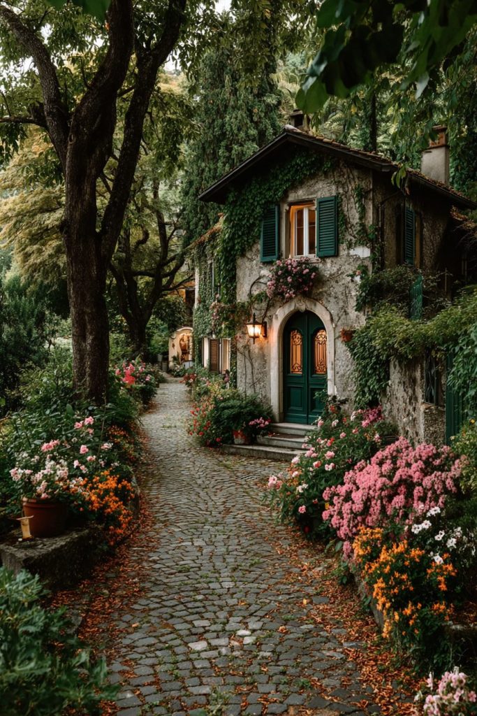 Lovely Stone Streets AI Artwork 2