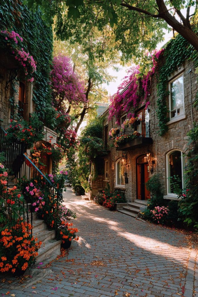 Lovely Stone Streets AI Artwork 3