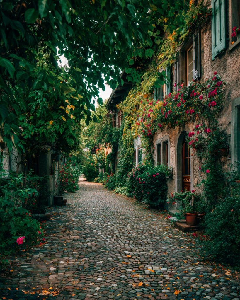 Lovely Stone Streets AI Artwork 4