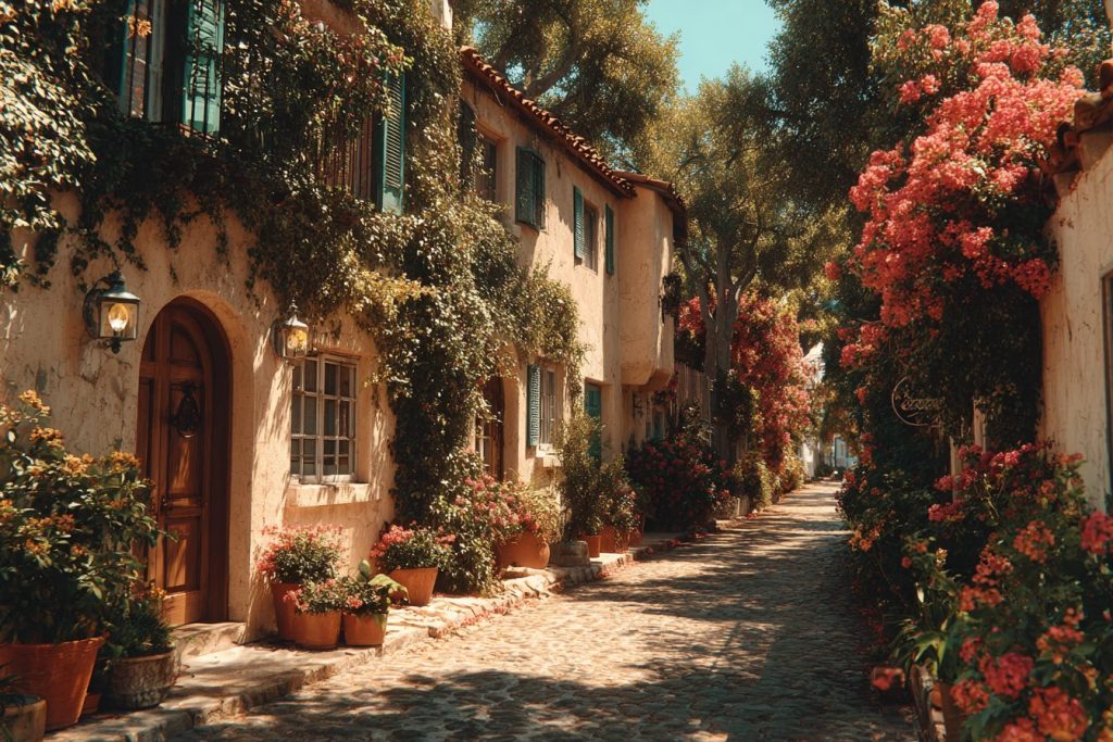 Lovely Stone Streets AI Artwork 5