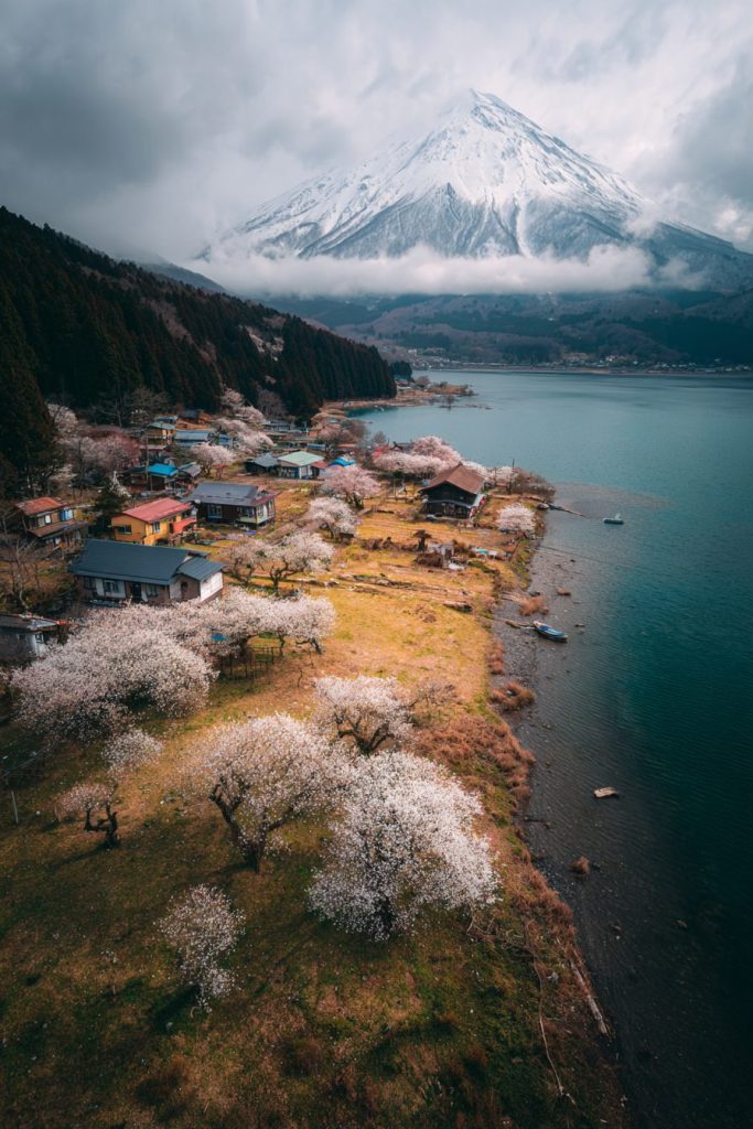 The Small Coastal Towns in Japan AI Artwork 7